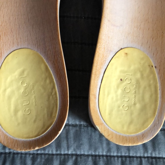Authentic Vintage Gucci flat clog